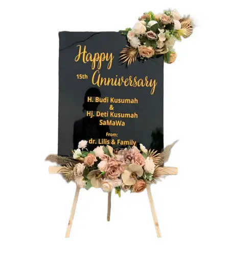 Papan Bunga Akrilik Sumberngepoh
