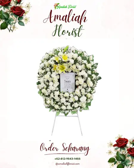 Krans Bunga Duka Sumberngepoh